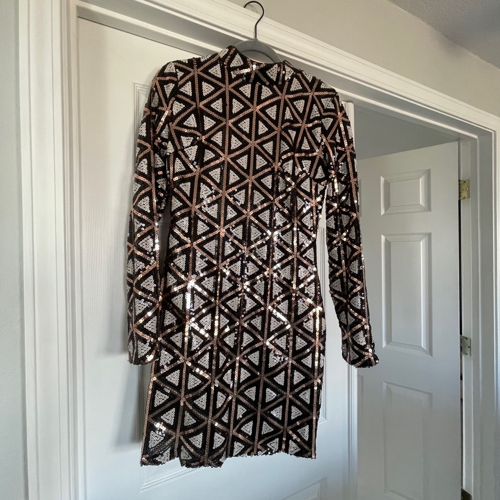 Lulus sequin dress